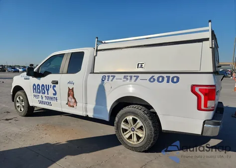 2017 Ford F150 Super Cab z USA, uszkodzony, nr VIN 1FTEX1C85HKE49702